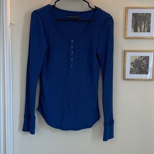 Blue Thermal Shirt